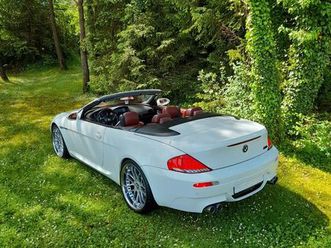 bmw 645 i cabriolet v8 pack m6 jante 22 breyton/cuir/ clim auto