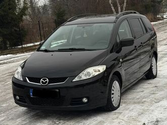 mazda 5 1.8 gaz lpg 2031 7 osobowa klima tempomat navi pdc zamiana jaworzno • olx.pl