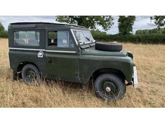 1963 land rover series 2a