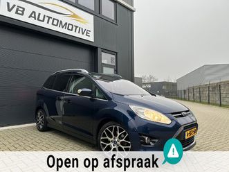 ford grand c-max 1.0 titanium | pano | cruise | camera | distributie v.v | stoel.vw | leer
