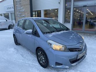 toyota yaris 1,33 dual vvt-i active 5ov - 1-omistaja - p.kamera - navi - vakkari - hyvä huoltohistoria!