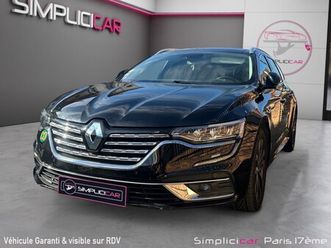 renault talisman estate blue dci 160 edc intens tva recuperable toit ouvrant / cuir noir / garantie 12 mois