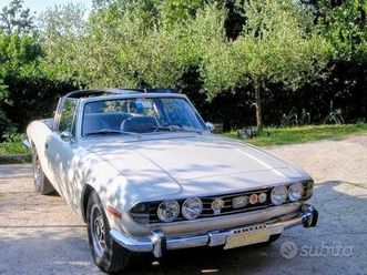 triumph stag 26 hp -1971, bianco avorio,trattabile