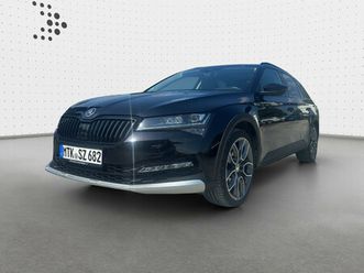 škoda superb, superb combi scout 2.0 tdi 4x4 dsg*led*navi*pano*