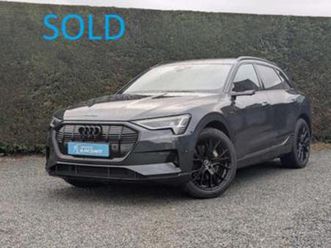 ② audi q8 e-tron ! verkocht ! e-tron - head up - b&o - matrix — audi — 2ememain