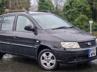 2007 hyundai matrix 1.6 gsi 5 door mpv petrol manual | ebay uk