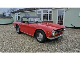 1974 triumph tr6 pi