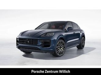 porsche cayenne turbo e-hybrid coupe ha-lenkung head-up