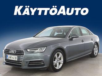 audi a4 sedan business sport 2,0 tdi 110 kw s tronic | led ajovalot | vak.nop.säädin |