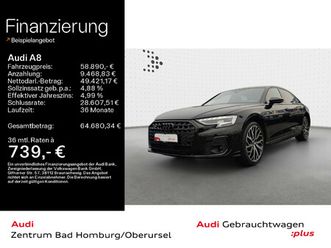 audi a8, a8 lang 50 tdi quattro s line*navi*matrix*b&o*hud*dvd*pdc*pano*virtual cockpit*kamera