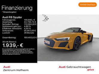 audi r8 spyder, r8 spyder v10 performance*keramik*laser*b&o*virtual*navi+*