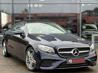 mercedes-benz e 220 d coupe amg gps camera head-up pano multibeam led