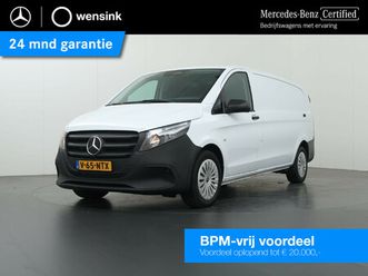 mercedes-benz vito 116 cdi | aut. | xl l3 | pro | 3 zits | achteruitrijcamera | stoelverwarming | navigatie | airco | dynamic drive | spiegelpakket | cruise con