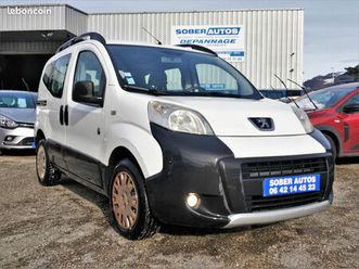 peugeot bipper outdoor 1.3 hdi 75cv 89990km d origine clim ct 2028 gtie 1 an