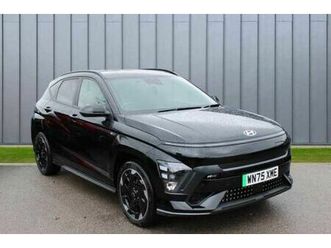 hyundai kona 65.4kwh n line auto 5dr