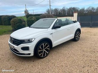 volkswagen t-roc cabriolet r-line 2020 – 47 000 km – boîte auto