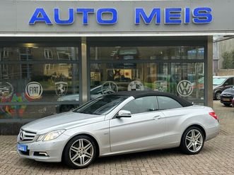 mercedes-benz e-klasse e 350 cgi blueefficiency amg navi cruise airco leer