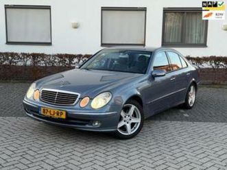mercedes-benz e-klasse 240 avantgarde nap apk automaat — mercedes-benz — marktplaats