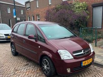 opel meriva 2004 rood — opel — marktplaats
