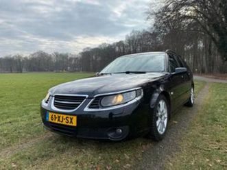 saab 9-5 2.3 turbo aero sport estate aut 2007 zwart — saab — marktplaats