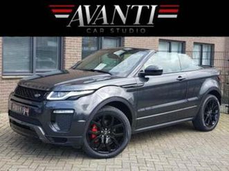 land rover range rover evoque convertible 2.0 si4 hse dynami — land rover — marktplaats