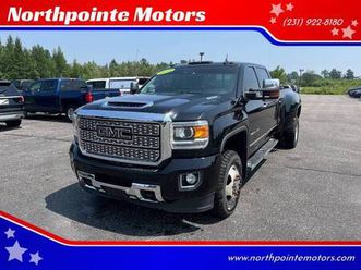 2018 gmc sierra 3500hd denali 4x4 4dr crew cab drw