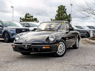 alfa romeo spider quadrifoglio 17,500 eur