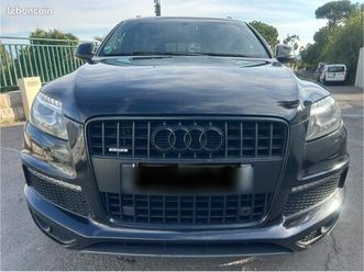 audi q7 245 quattro bva8/camera/to/bose/7 places/s-line