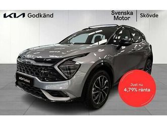 kia sportage phev gt-line panorama dragkrok vinterhjul aders fri försäkr