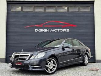 ② mercedes-benz e 200 cdi aut. (136ch) amg pack 2013 183.111km — mercedes-benz — 2ememain