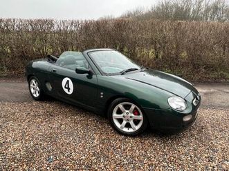 2000 w reg mg mgf convertible british racing green futre classic