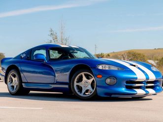 1996 dodge viper gts 2dr coupe