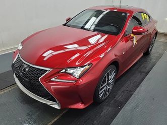 lexus rc 350 2dr cpe awd carfax