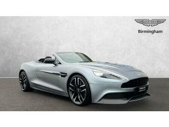 2015 aston martin vanquish v12 (568) volante touchtronic. one77 steering whee