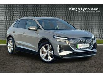 audi q4 150kw 40 82kwh s line 5dr auto