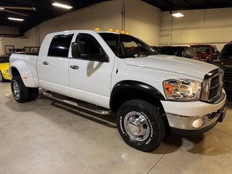 2008 dodge ram 3500 slt mega 4x4 g56 6spd 6.7l cummins turbo diesel