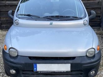 fiat multipla 1.6 benzyna / cała oryginał lakier / doinwestowana / bdb stan