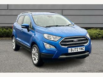 1.0t ecoboost titanium euro 6 (start/stop) 5dr