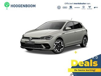 volkswagen polo - r-line edition | 'app-connect' draadloze smartphone integratie | achterlichten led | afsta