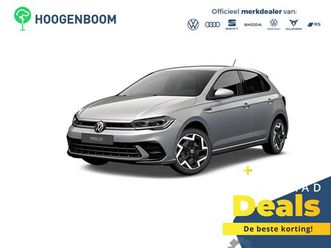 volkswagen polo - r-line edition | 'app-connect' draadloze smartphone integratie | achterlichten led | afsta