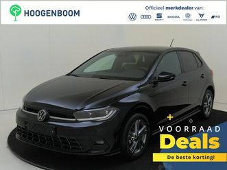 volkswagen polo - r-line edition | 'app-connect' draadloze smartphone integratie | achterlichten led | afsta
