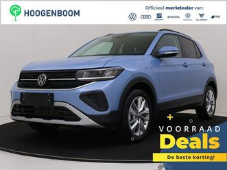 volkswagen t-cross - life edition | 'app-connect' draadloze smartphone integratie | achterlichten led | afstand