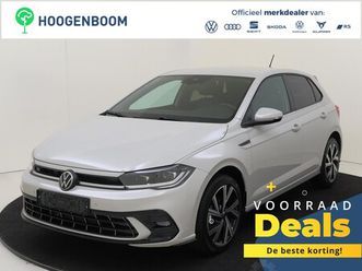 volkswagen polo - r-line edition | 'app-connect' draadloze smartphone integratie | achterlichten led | afsta