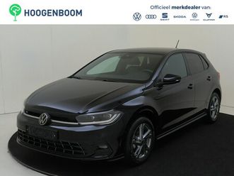 volkswagen polo - r-line edition | 'app-connect' draadloze smartphone integratie | achterlichten led | afsta