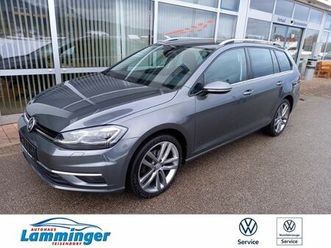 volkswagen golf variant highline standheizung led acc dla a