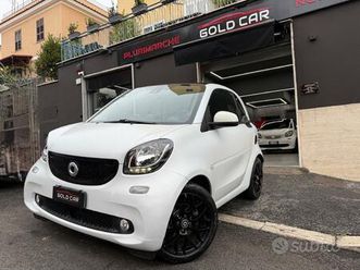 smart fortwo 90 0.9 turbo prime parisblue navi-kam