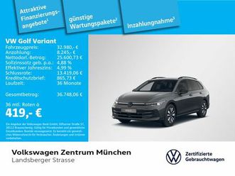 volkswagen golf viii variant 2.0 tdi goal navi iq.light ahk