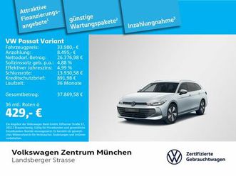volkswagen passat variant 1.5 etsi business navi led ahk 36