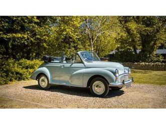 stunning 1963 morris minor factory convertible. a vendre