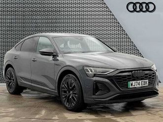 audi q8 sportback e-tron black edition 55 quattro